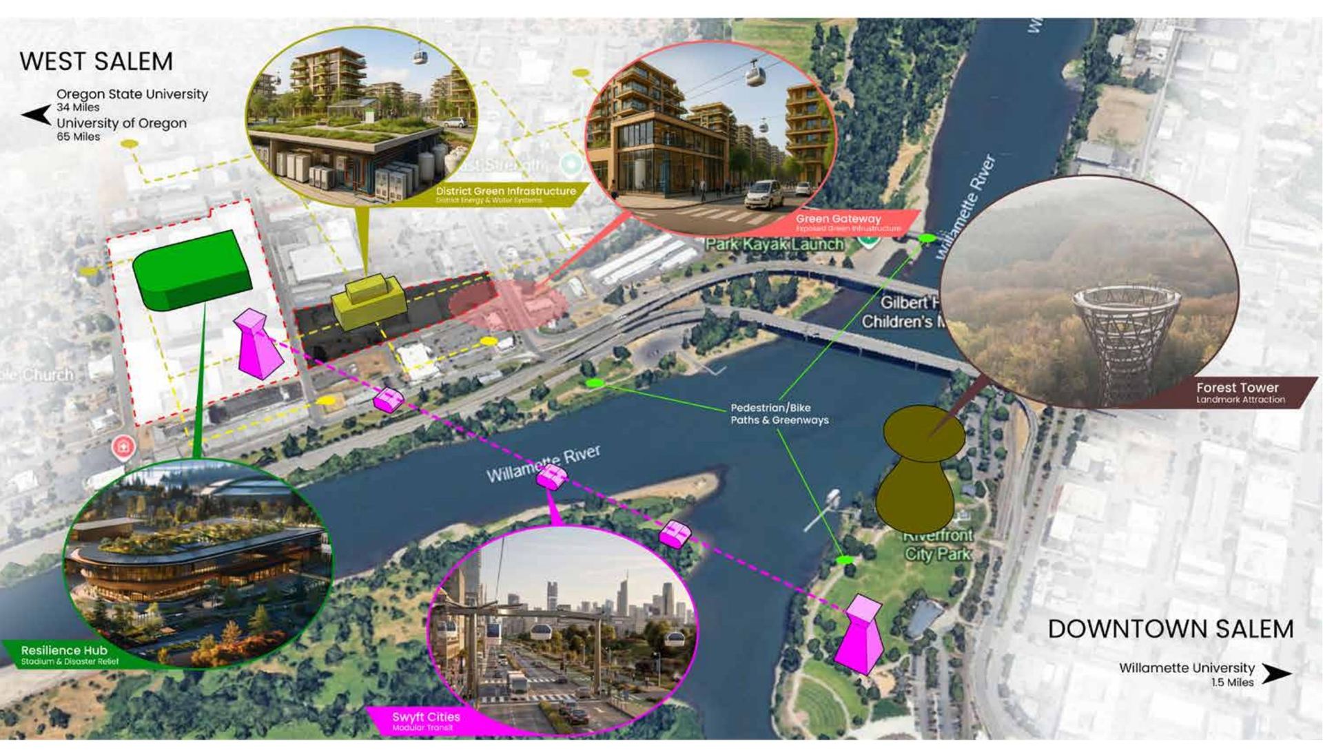Regional context map