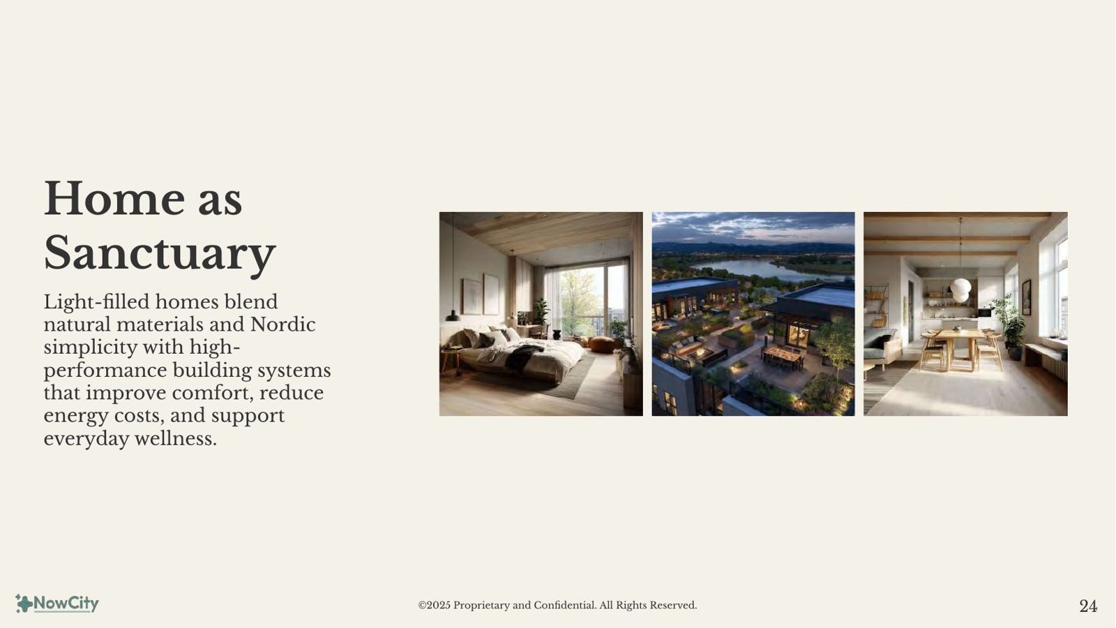 Home as sanctuary interior concept